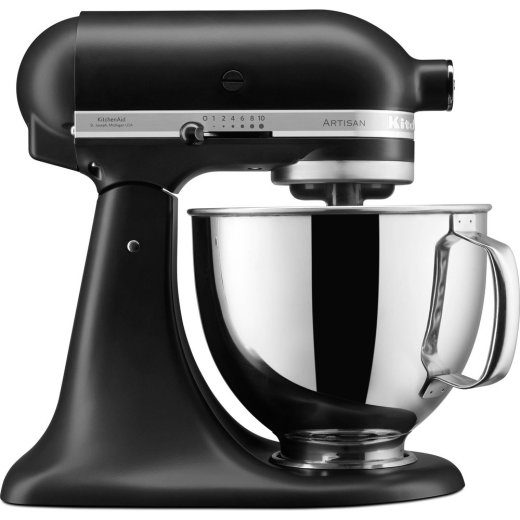 KitchenAid 5KSM125EBM toiduprotsessor 300 W 4.8 L Czarny