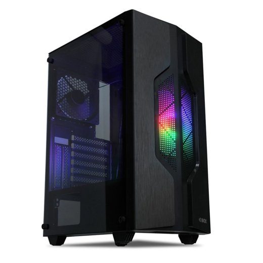 iBox CETUS 908 Midi Tower korpus must