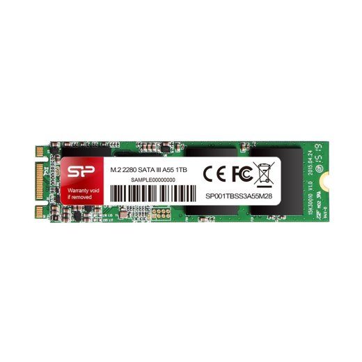 Silicon Power SP512GBSS3A55M28 vidinis kietasis valdymo diskas M.2 512 Serial ATA III SLC