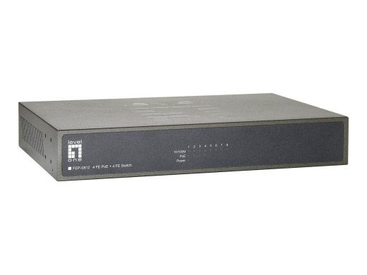 LevelOne FEP-0812 8-portne 10/100 PoE Switch