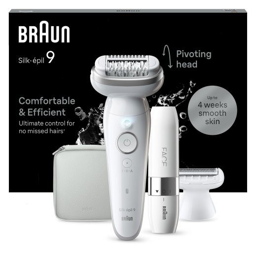 Braun Silk-épil 9 9-341 karvaeemaldaja 40 PIN-i valge