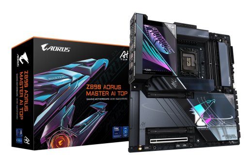 GIGABYTE Z890 AORUS MASTER AI TOP emulaatorplatvorm
