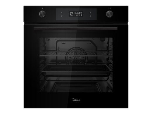 Midea MBON5M90E6-BK Oven, Built-in, Electric, Width 59.5 cm, Touch Display, Black Midea