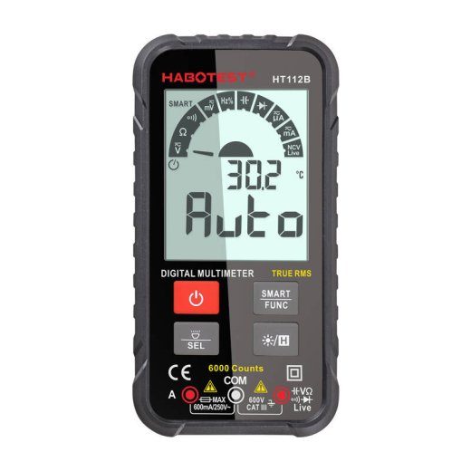 True RMS Digitaalne universaalne multimeeter Habotest HT112B