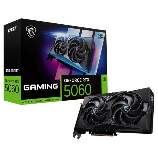 MSI GeForce RTX 5060 8G Gaming OC 8GB graafikakaart