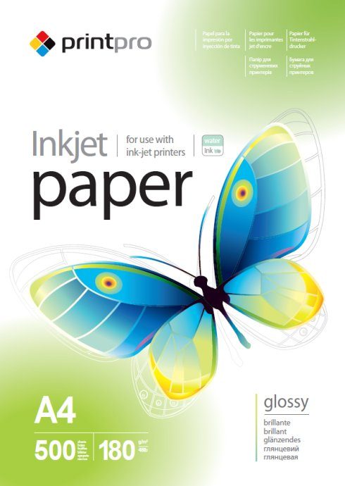 ColorWay PrintPro fotopaber, 500 lehte kõrget läikivat 180 g/m² A4