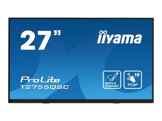 iiyama ProLite T2755QSC-B1 27" IPS 2560 x 1440 (2K) HDMI DisplayPort 75Hz