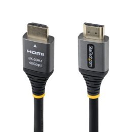 0.3m Ultra High Speed HDMI 2.1 Cable - 8K 60Hz - 48Gbps - Black
