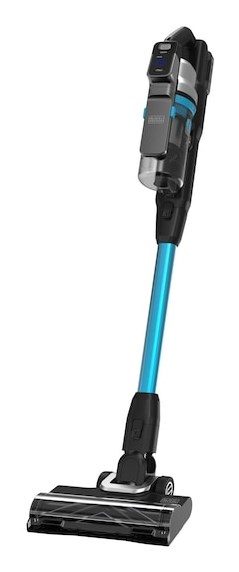 Black & Decker BSV520BRB-QW lazdinis dulkių siurblys / elektrinė šluota Baterija Sausa Be maišelio 0.65 L Mėlyna 2 Ah