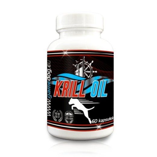 GAME DOG Krill Oil - papildai šunims - 60 tablečių