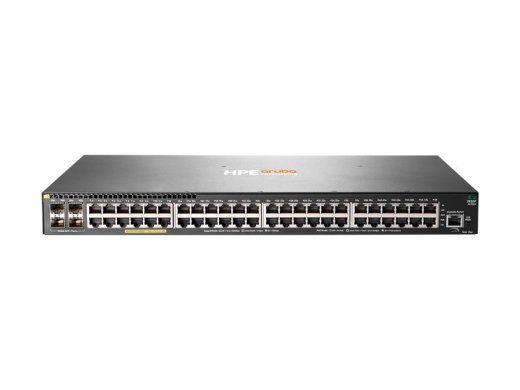 HPE Aruba 2930F 48G PoE+ 4SFP+ - lüliti - 48 porti - hallatav - riiulile paigaldatav