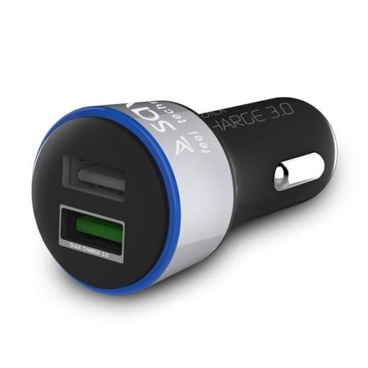 Savio SA-06/B 3.0A kahe USB autolaadur