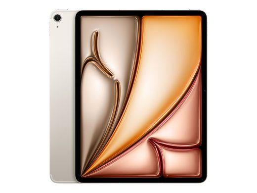 Apple iPad Air Wi-Fi + Cellular 13 " Starlight IPS 2732 x 2048 pixels 8 512 3G 4G Wi-Fi Front camera 12 MP Rear camera Bluetooth 5.3 iPadOS USB-C c