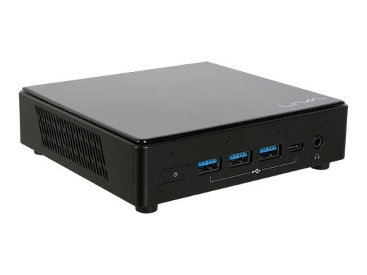 ECS LIVA Z3 Plus itin mažo formato Core i3 I3-10110U 0GB 0GB Intel UHD Graphics be OS