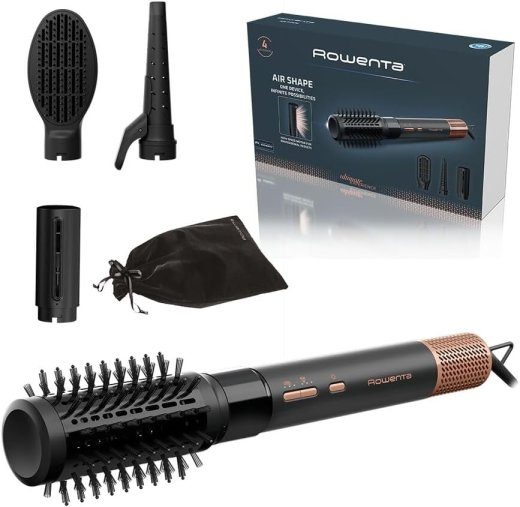 Rowenta juuksehari Air Shape UB9820E0 ioonhooldus kuumenemise tase 3 1300 W must