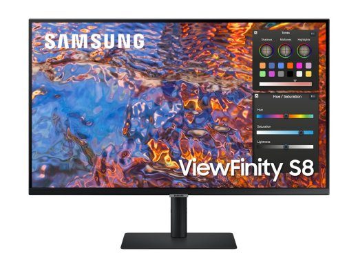 Samsung ViewFinity S8 S32B800PXP 32 IPS 3840 x 2160 (4K) HDMI DisplayPort USB-C 60Hz Docking ekraan