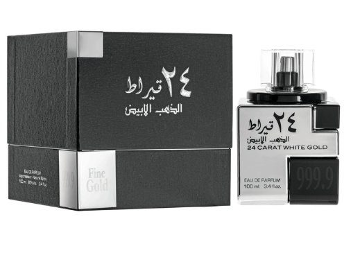 Lattafa 24 Carat White Gold parfüüm EDP 100 ml