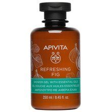 Apivita Refreshing Fig Shower Gel with Essential Oils 250 ml