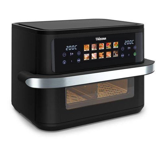 Tristar kahesoonine Flex õhufrituur FR-9078 Võimsus 2800 W Maht 10 L kuum õhu tehnoloogia Must