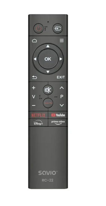Savio RC-22 Kaugjuhtimispult IR Juhtmevaba TV