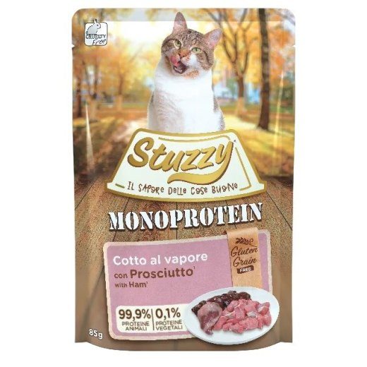 STUZZY Monoproteiin Singi - märgist kassitoit - 85 g