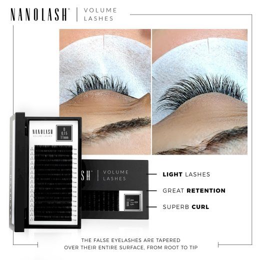 Nanolash Volume Lashes 0.15 C 10 mm