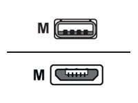 Baseus Cafule USB-kaabel 1m must punane
