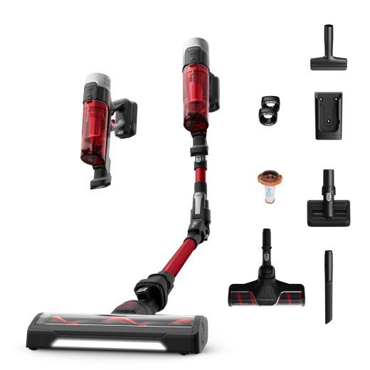 Rowenta X-Force Flex 9.60 RH2099WO Upright Vacuum Cleaner, Black