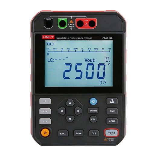 Uni-T UT512D Kõrgepinge Isolatsioonitakistuse tester
