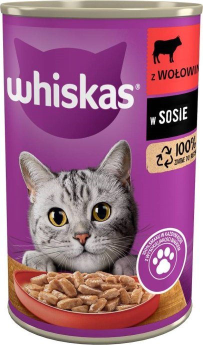Whiskas Veis kastmes 400 g