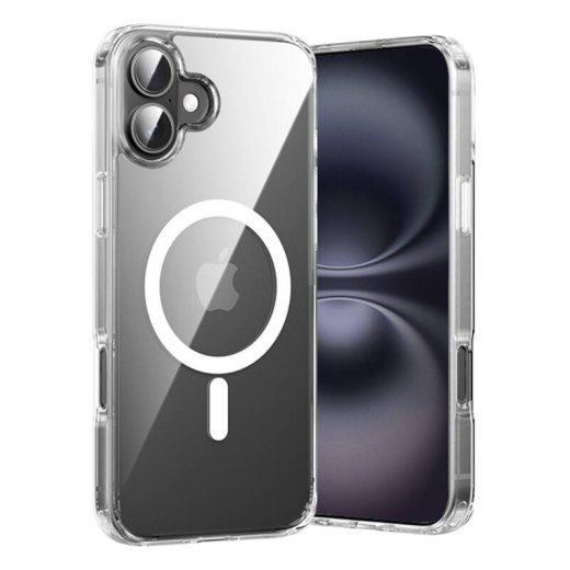 Vention KUGT0-20 ümbris iPhone 16 Plus jaoks MagSafe (Läbipaistev)