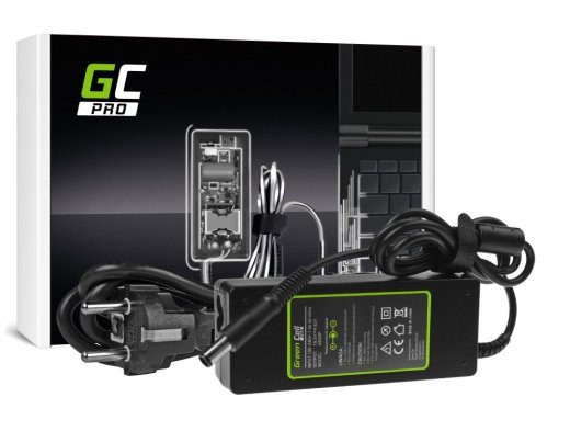 Green Cell AD07AP Laadija AC Adapter Dell 19.5V 3.34A 65W / 7.4mm-5.0mm