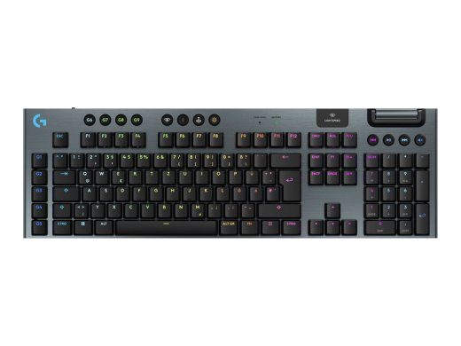 Logitech G G915 X mechaninė LIGHTSYNC belaidė laidinė vokiečių kalbos klaviatūra