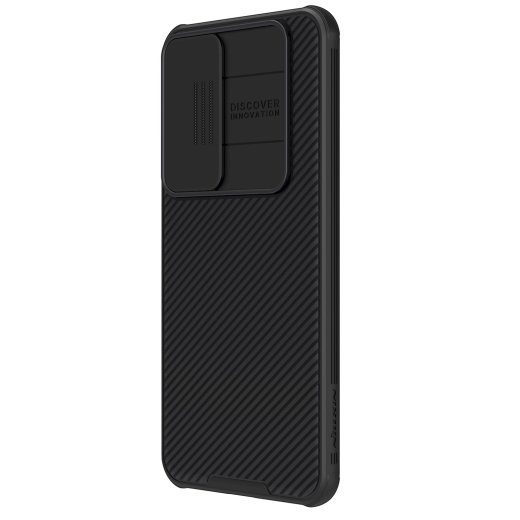 Nillkin CamShield PRO kõva ümbris Samsung Galaxy S24+ jaoks / must