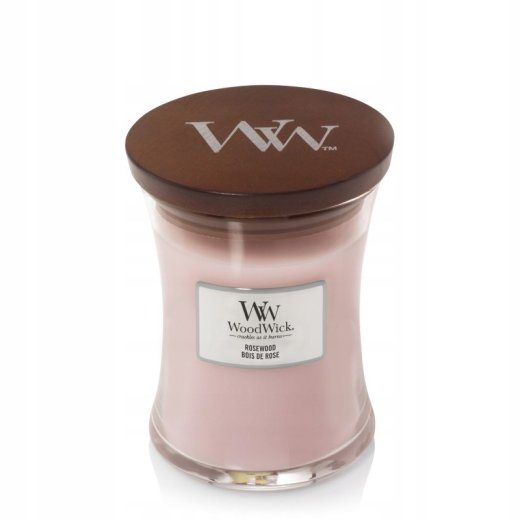 Lõhnaküünal, Keskmine WOODWICK Rosewood 275 g, 1 tk