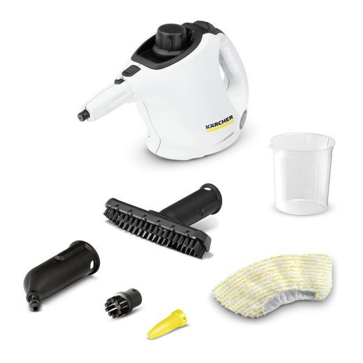 Kärcher SC 1 Silindriline aurupuhastusmasin 1200 W Must, Valge