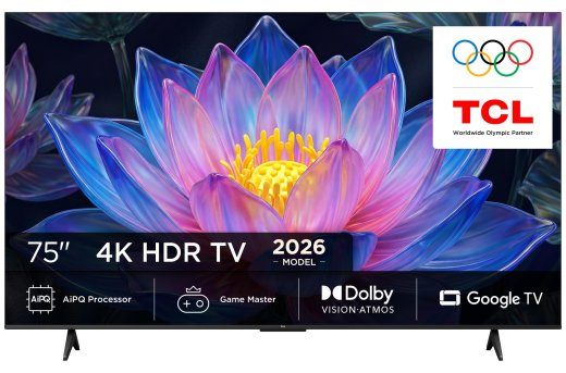 TV TCL 75 " 4K Ultra HD 3840 x 2160 pixeliai plokščias 16:9 QLED 75P6L