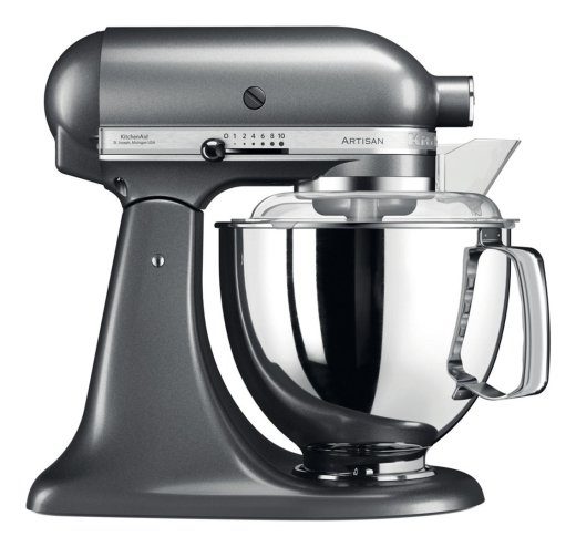 KitchenAid 5KSM175PSEMS Artisan Toiduprotsessor 300 W 4.8 L Hõbe