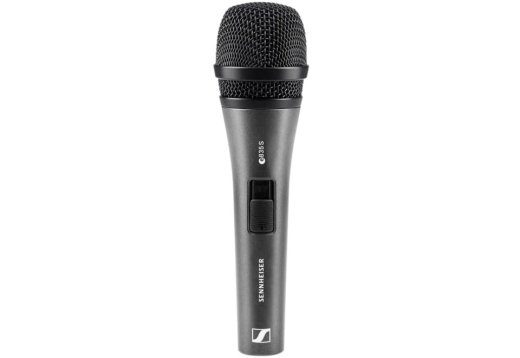 Sennheiser E 835-S vokaal, dünaamiline, kardioide mikrofon lülitiga