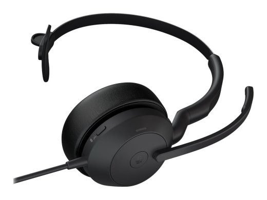 Jabra Evolve2 50 MS mono juhtmega kõrvaklapid must