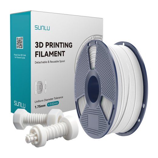 Sunlu kiire ABS filament (valge)