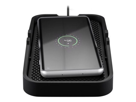 Goobay 60471 Wireless Vehicle Fast Charger 15 W, Black Goobay