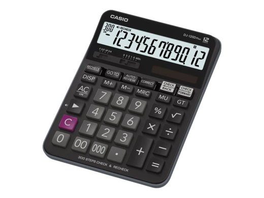 Casio DJ-120D Plus lauaarvuti kalkulaator