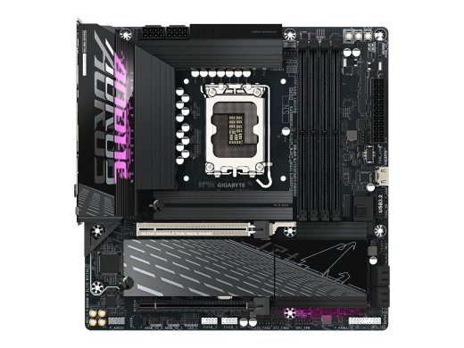 Gigabyte B860M AORUS ELITE WIFI6E Protsessorite perekond Intel Protsessori pesa LGA1851 DDR5 Toetatud kõvaketta liidesed SATA, M.2 SAT portide arv