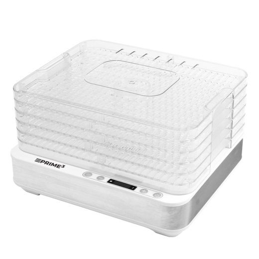 Prime3 SFD51 420 W toidu kuivatja läbipaistev, valge