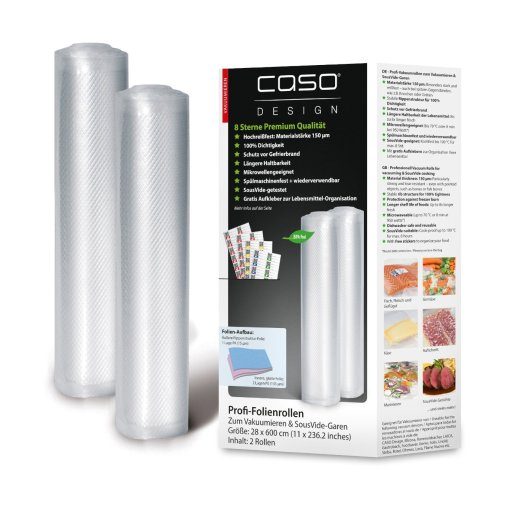 Caso 1223 Vacuum sealer roll 6m 2pcs