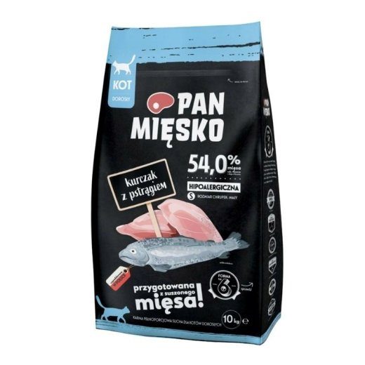 Pan Miesko kana ja meriforell S - kuivkassitoit - 10kg