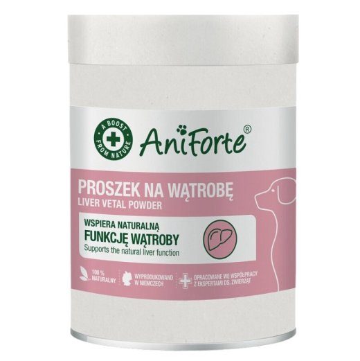 ANIFORTE Liver vetal powder - koerade toidulisandid - 100g