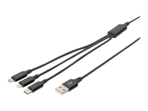 DIGITUS Lightning Kaabel 1m Must