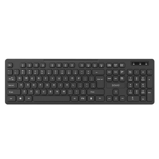 Savio KB-02 USB QWERTY Black Keyboard